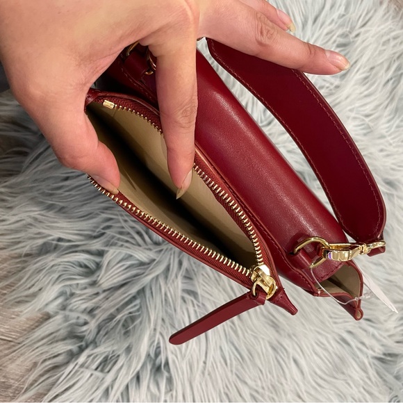 NWT WANDLER hortensia crossbody handbag in brick - mini - Picture 8 of 16